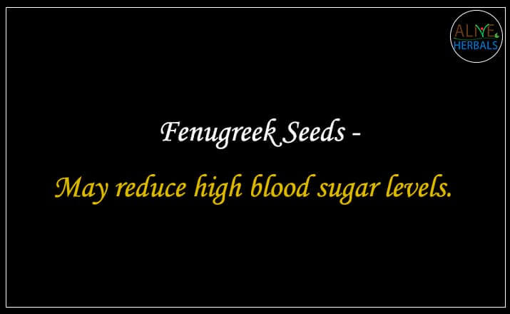 Fenugreek Seeds - Buy from the online herbal store