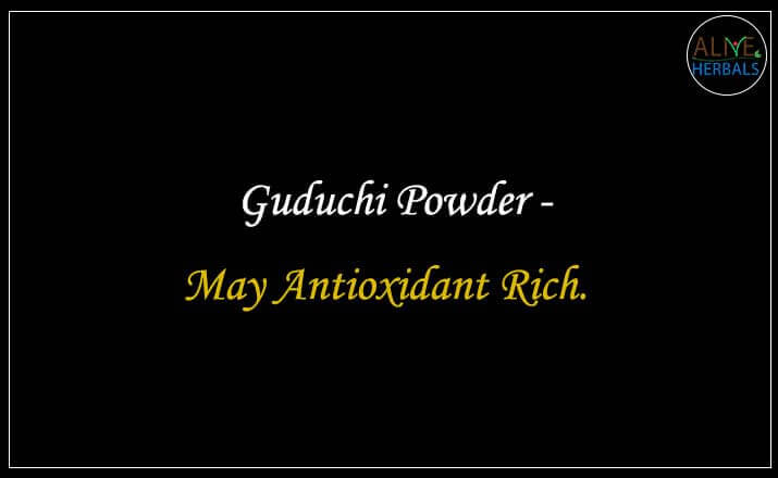 Guduchi Powder - Buy from the natural health food store