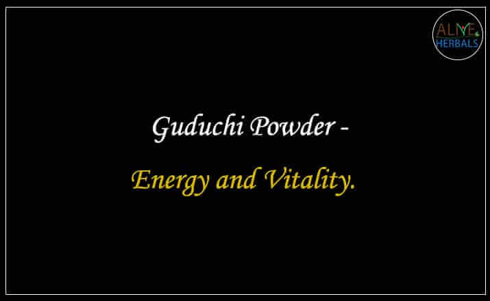 Guduchi Powder - Buy from the natural herb store