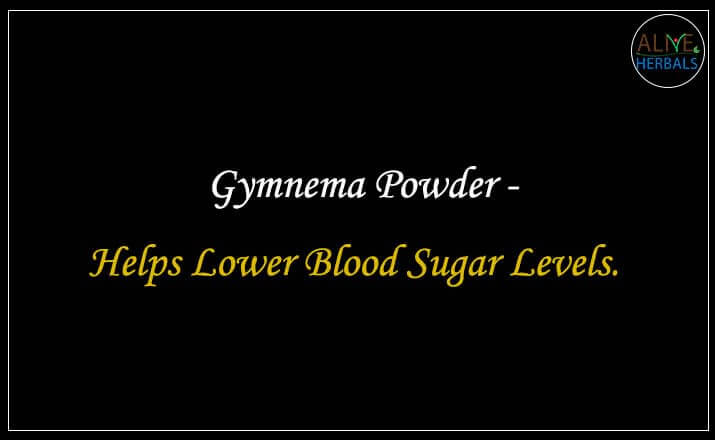 Gymnema Powder - Buy from the online herbal store