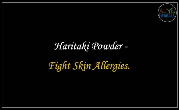 Haritaki Powder - Buy from the natural health food store