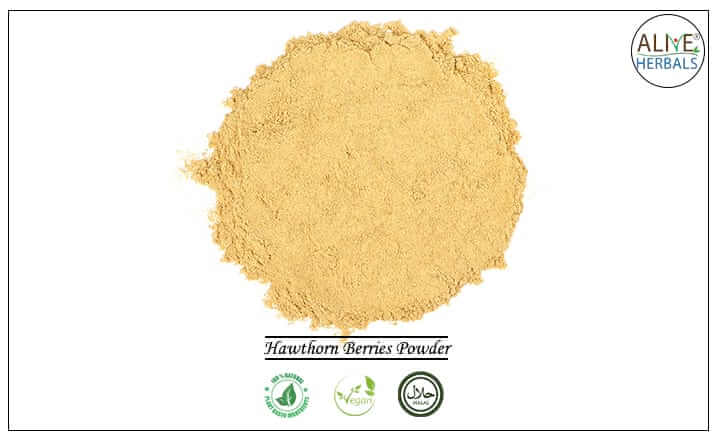 Hawthorn Berry Powder - Health Food Store - Alive Herbals