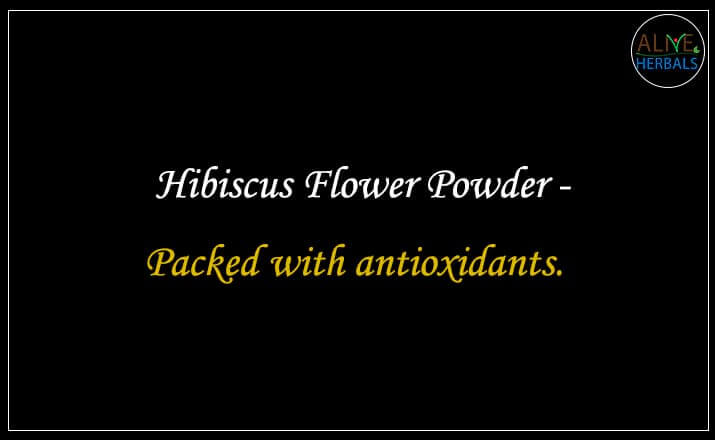 Hibiscus Flower Powder - Buy from the health food store