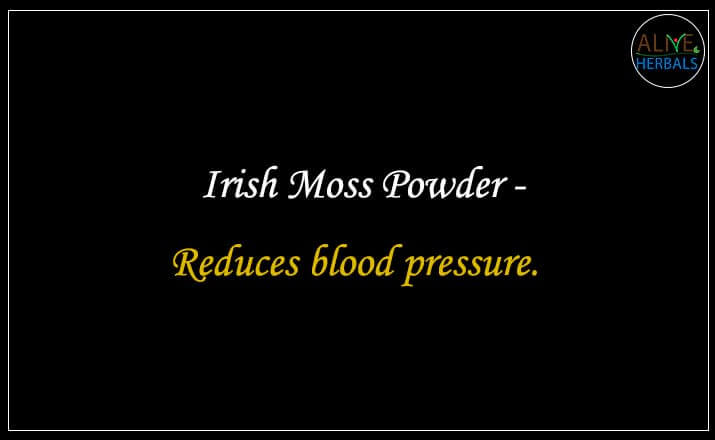 Irish Moss Powder - Buy from the natural health food store
