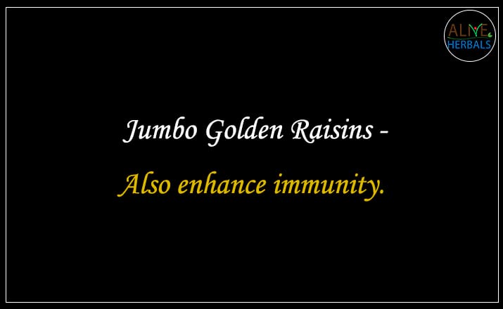 Jumbo Golden Raisins - Buy from dried fruits online store