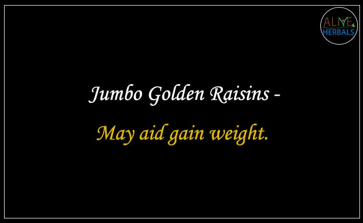 Jumbo Golden Raisins - Buy from the dried fruit shop