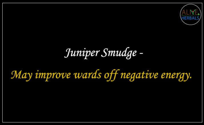 Juniper Smudge - Buy from the natural herb store