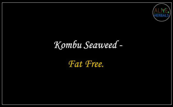 Kombu Seaweed - Buy from the natural health food store