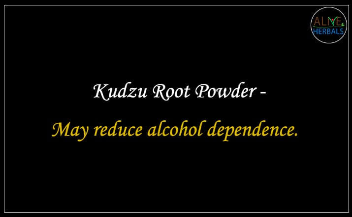 Kudzu Root Powder - Buy from the natural herb store