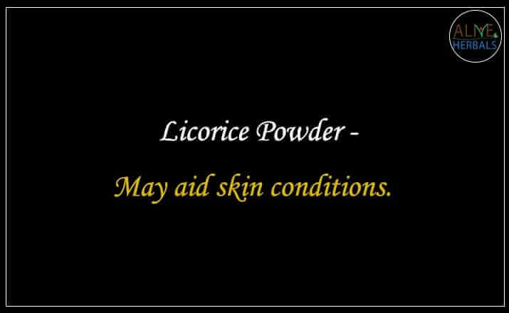 Licorice Powder - Buy from the online herbal store