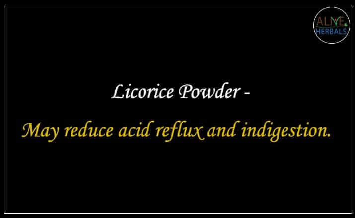 Licorice Powder - Buy from the natural health food store