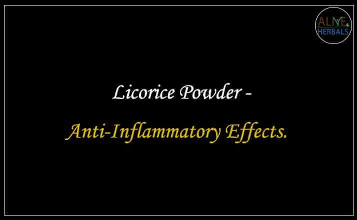 Licorice Powder - Buy from the natural herb store