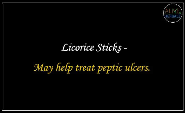 Licorice Sticks - Buy from the online herbal store