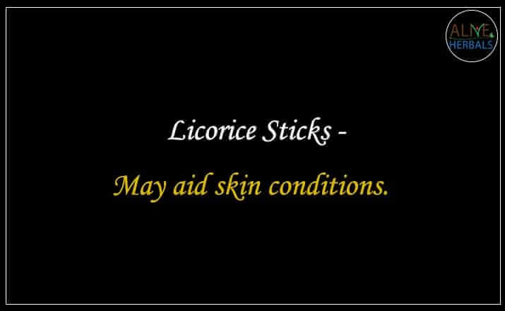 Licorice Sticks - Buy from the natural health food store