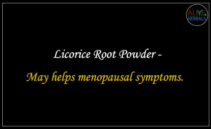 Licorice Root Powder - Buy from the natural herb store