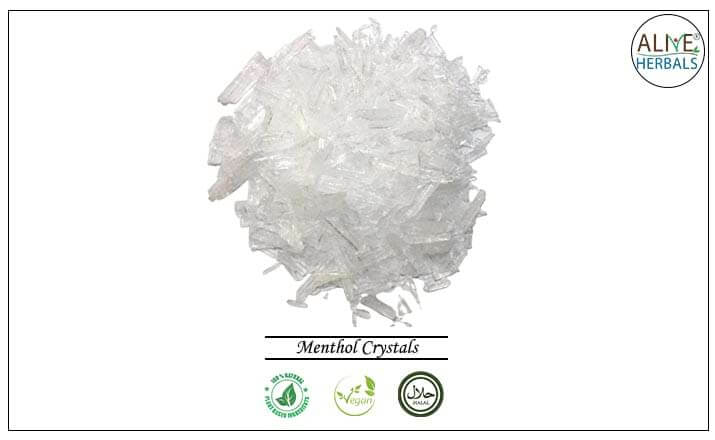 Menthol Crystals - Buy from the health food store