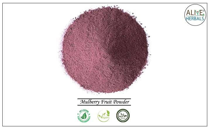 Mulberry Fruit Powder - Buy from the health food store