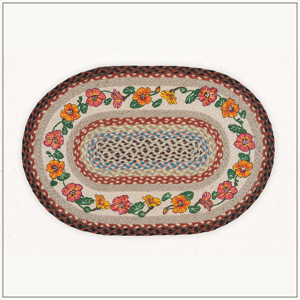 Nasturtium - Jute Doormat