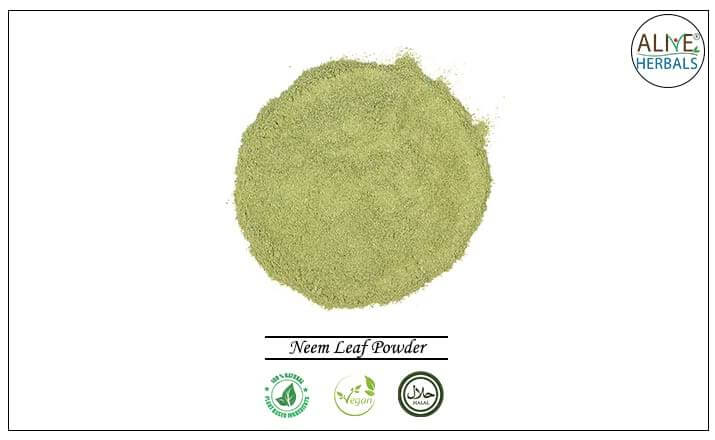 Neem Leaf Powder - Buy from the health food store