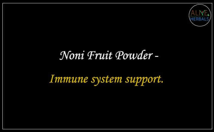Noni Fruit Powder - Buy from the online herbal store