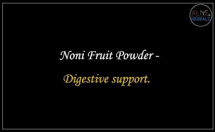 Noni Fruit Powder - Buy from the natural health food store