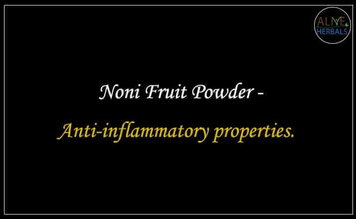 Noni Fruit Powder - Buy from the natural herb store