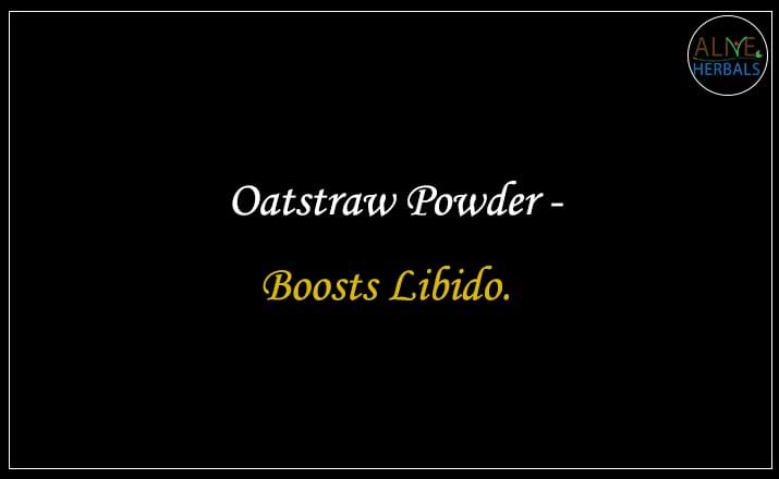 Oatstraw Powder - Buy from the natural herb store