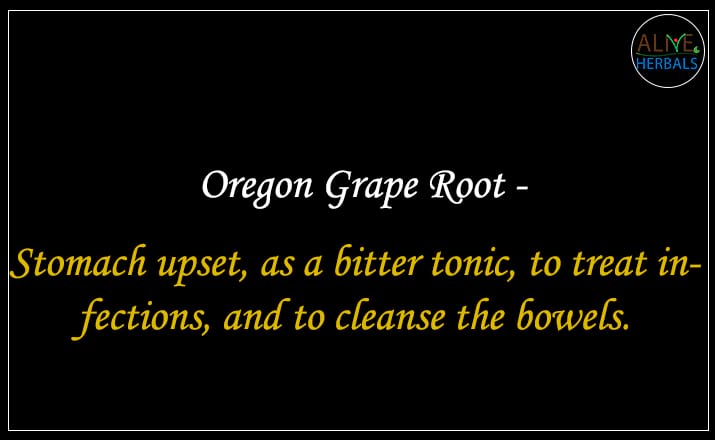 Oregon Grape Root - Buy from the online herbal store