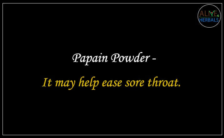 Papain Powder- Buy from the online herbal store