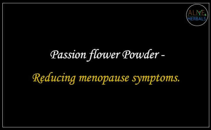 Passion flower Powder - Buy from the natural health food store