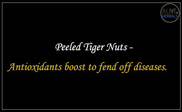 Peeled Tiger Nuts - Buy from nuts shop near me