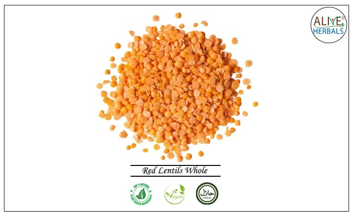 Red Lentils Whole- Buy From the Health Food Store