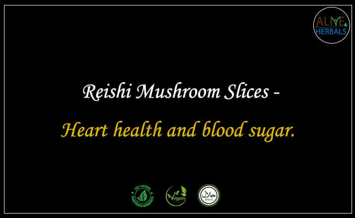 Reishi Mushroom Slices - Buy from the natural herb store