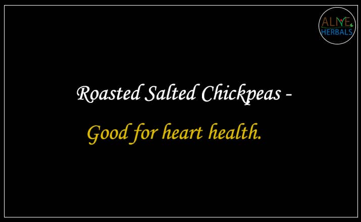 Roasted Salted Chickpeas - Buy from the nuts shop online 