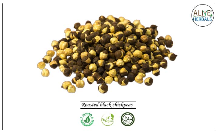 Roasted black chickpeas - Buy from the health food store