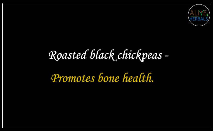 Roasted black chickpeas - Buy from the nuts shop online 