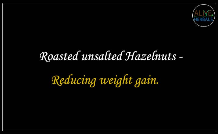 Roasted unsalted Hazelnuts - Buy from the Nuts shop 