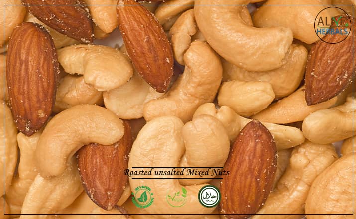 Roasted unsalted Mixed Nuts - Buy from nuts shop near me