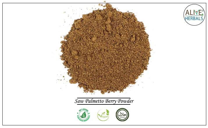 Saw Palmetto Berry Powder - Buy from the health food store