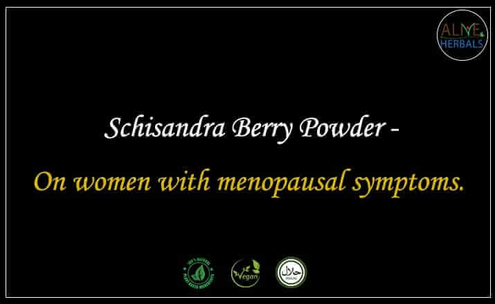 Schisandra Berry Powder - Buy from the natural health food store