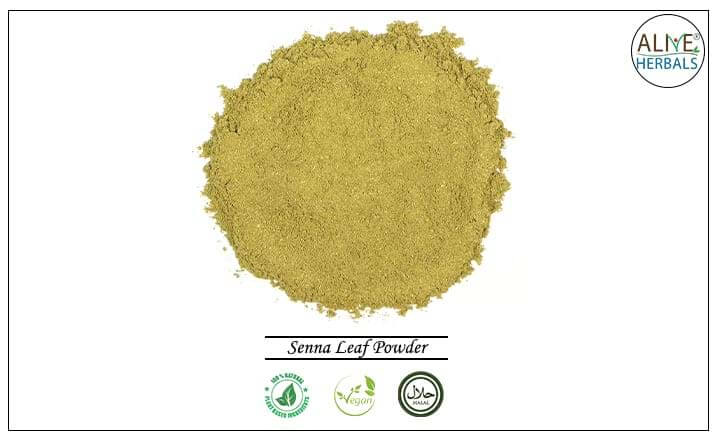 Senna Leaf Powder - Buy from the health food store