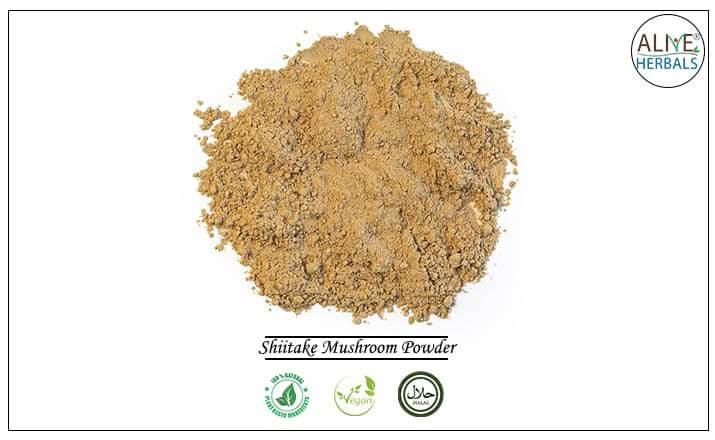 Shiitake Mushroom Powder - Buy from the health food store