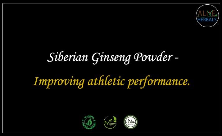 Siberian Ginseng Powder - Buy from the natural herb store