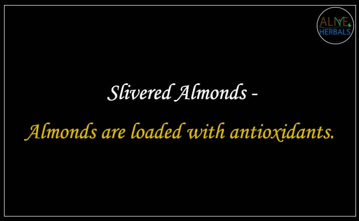 Slivered Almonds - Buy from the Nuts shop 