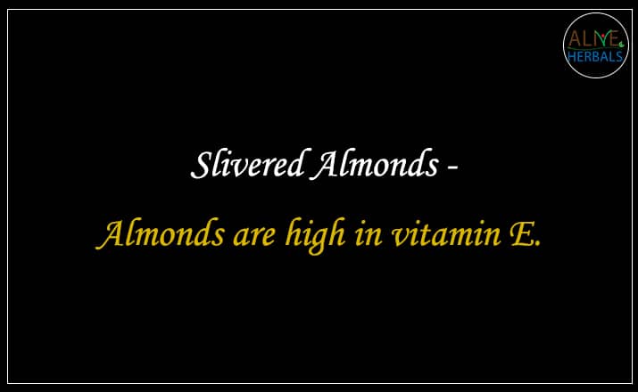 Slivered Almonds - Buy from the nuts shop online 
