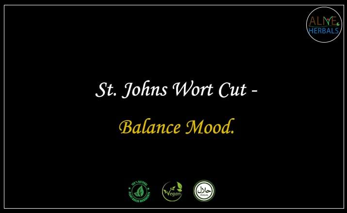 St. Johns Wort Cut - Buy from the natural health food store