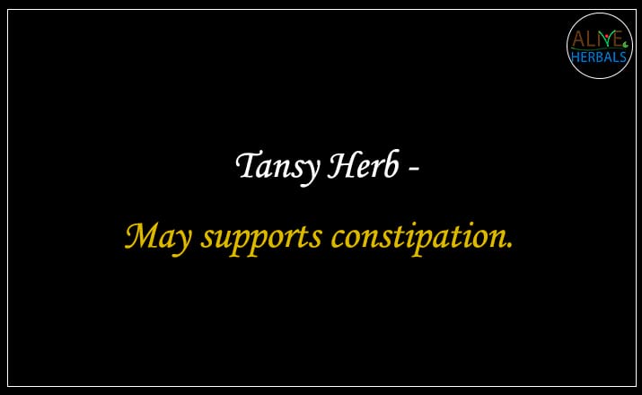 Tansy Herb - Buy from the natural health food store