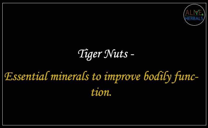 Tiger Nuts - Buy from nuts shop near me