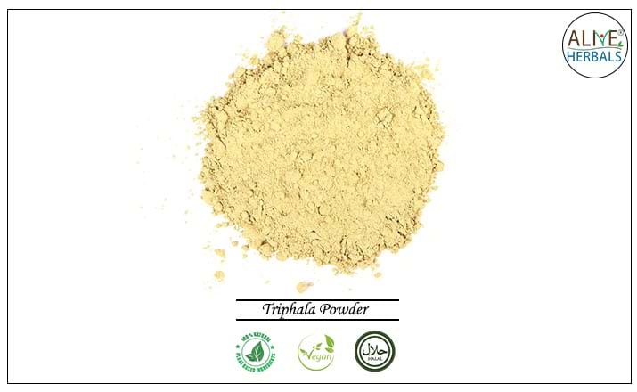 Triphala Powder - Buy from the health food store