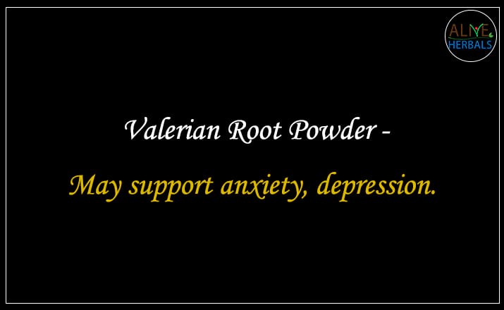Valerian Root Powder - Buy from the online herbal store